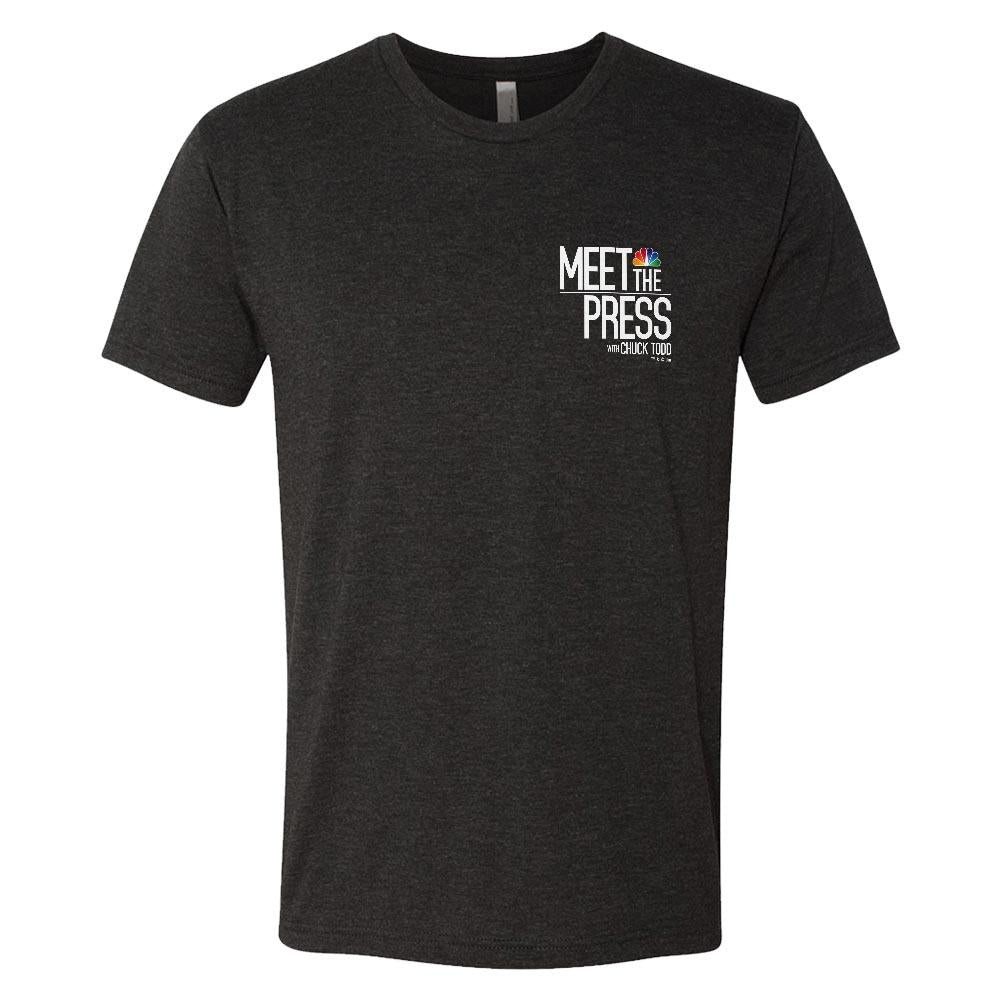 Meet The Press Men's Tri-Blend Short Sleeve T-Shirt