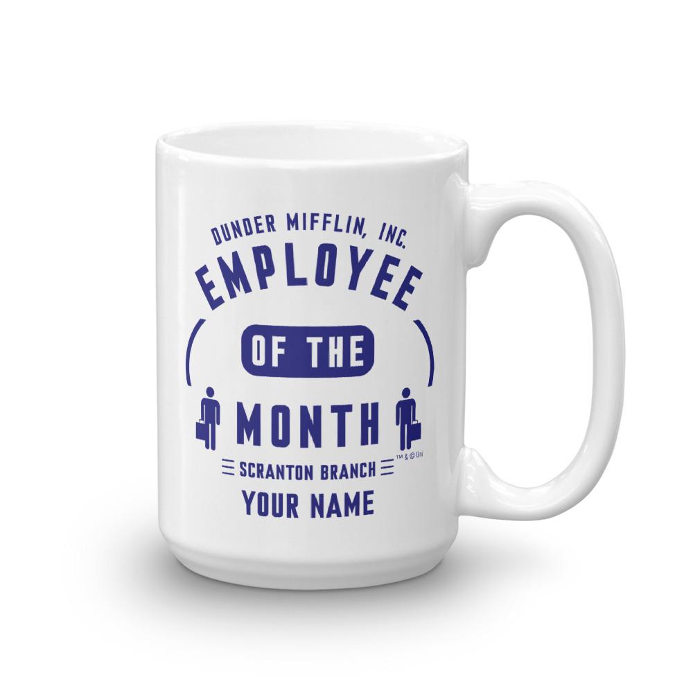 The Office Personalized Employee of the Month 15oz White Mug