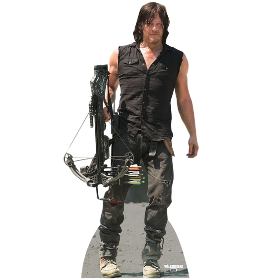 The Walking Dead Daryl with Crossbow 01 Cardboard Cut Out Standee