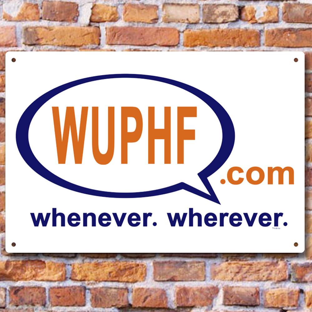 The Office WUPHF Metal Sign - 18 x 12