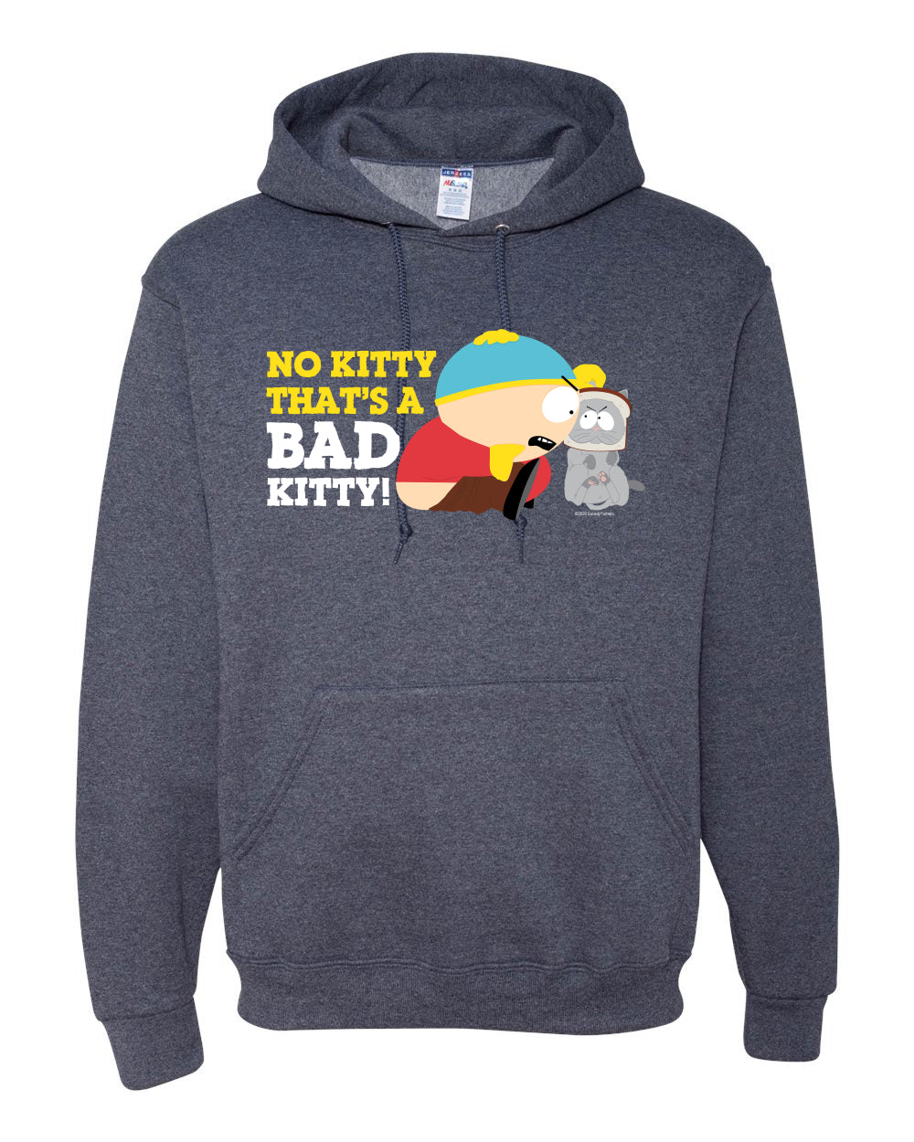 South Park Cartman Bad Kitty Graphic Hooded Sweatshirt