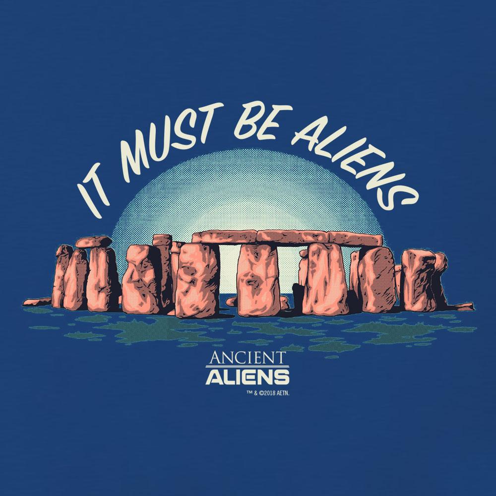 Ancient Aliens It Must Be Aliens Women's Relaxed Scoop Neck T-Shirt