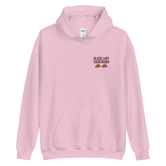 A Black Lady Sketch Show Black Lady Courtroom Fleece Hooded Sweatshirt