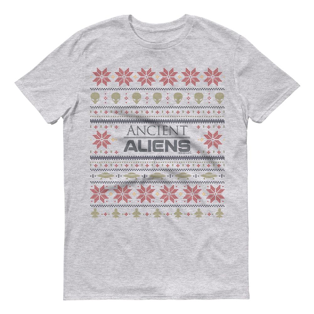 Ancient Aliens Holiday Short Sleeve T-Shirt