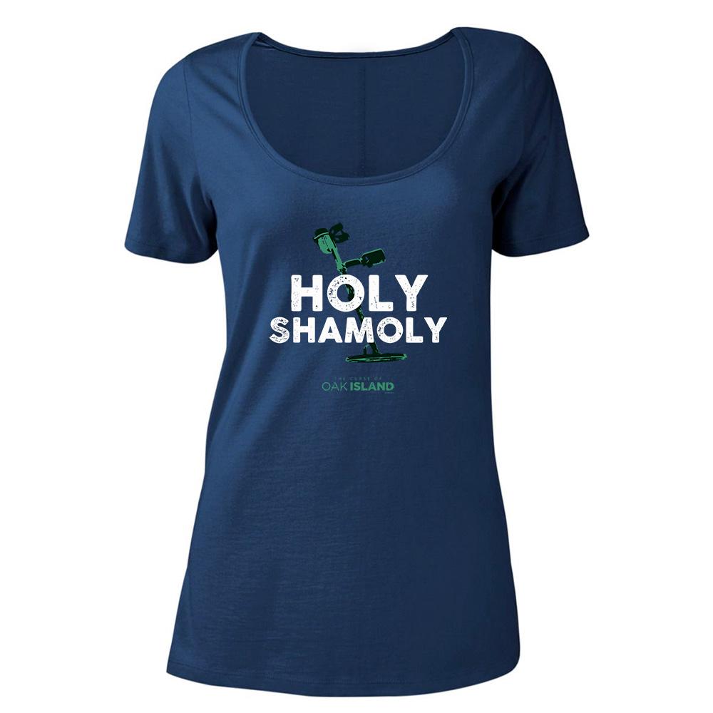 The Curse of Oak Island Holy Shamoly Women's Relaxed Scoop Neck T-Shirt