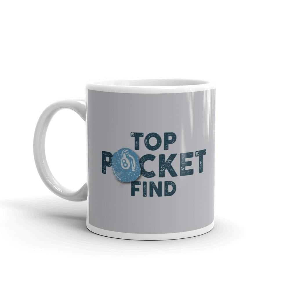 The Curse of Oak Island Top Pocket Find White Mug