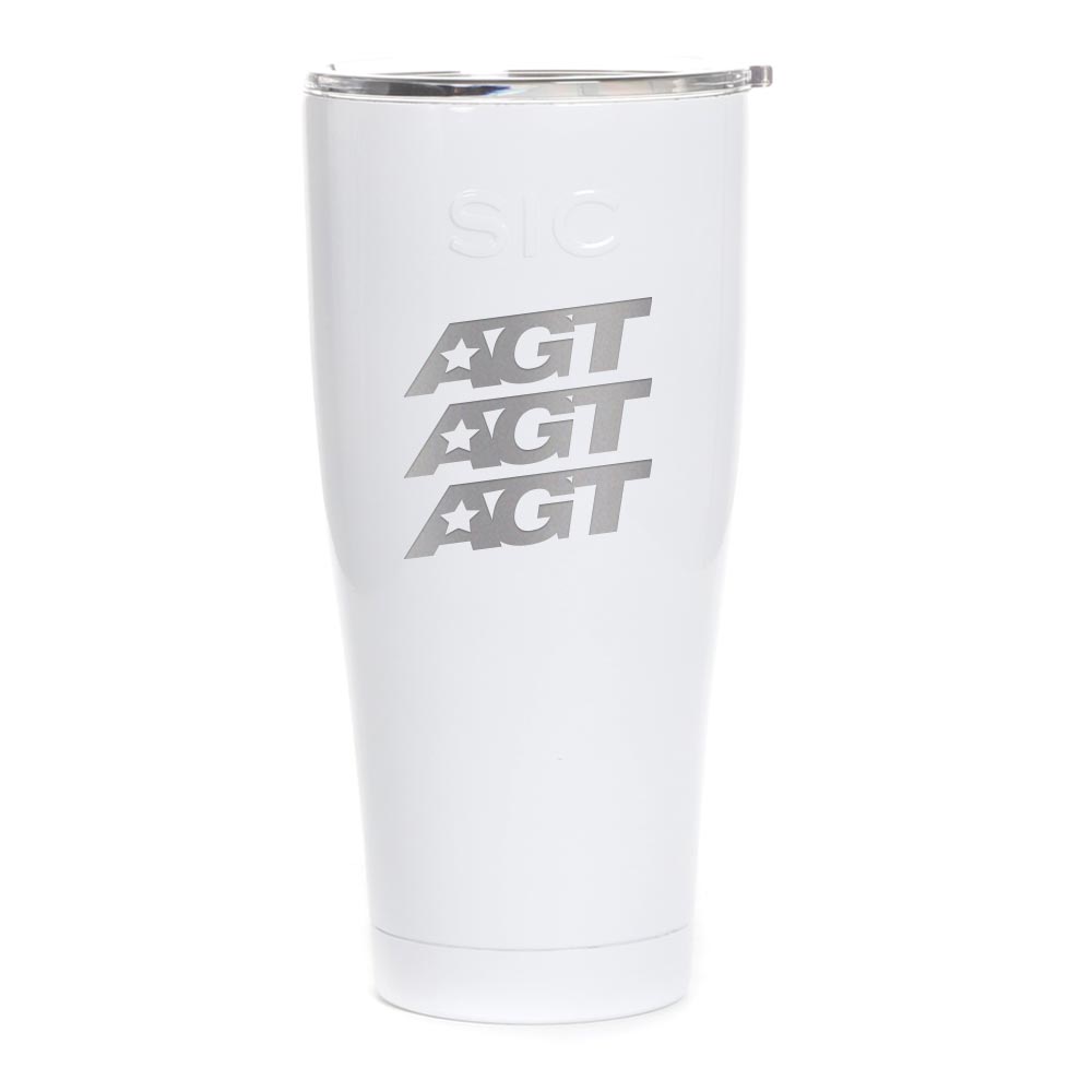 America's Got Talent Logo Laser Engraved SIC Tumbler