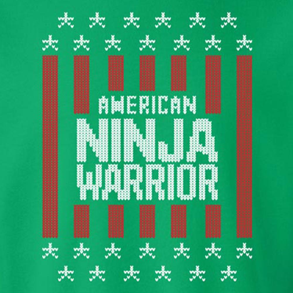 American Ninja Warrior Holiday Christmas Sweatshirt