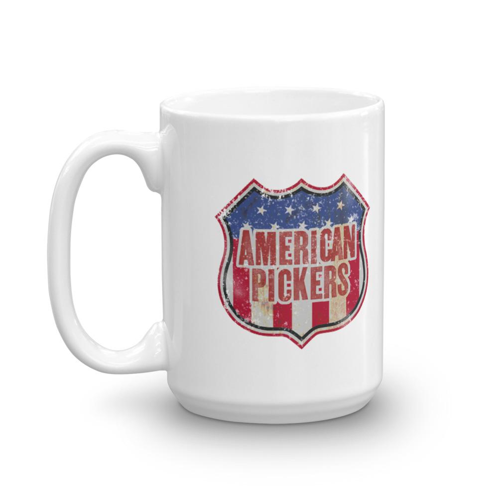 American Pickers Americana White Mug