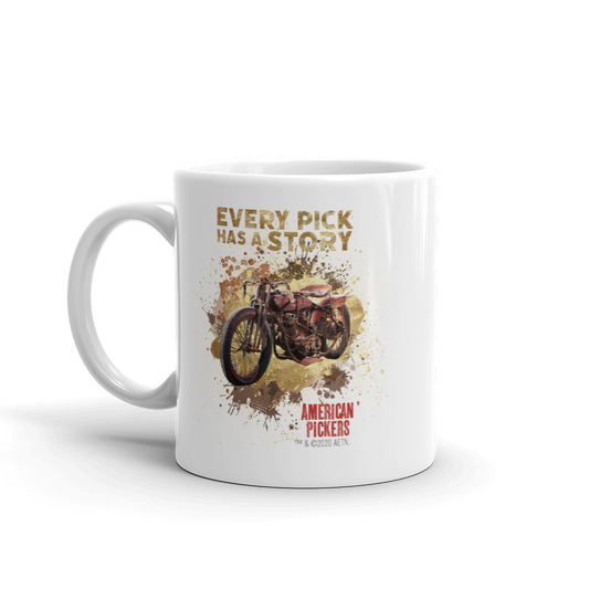 American Pickers Every Pick Has a Story White Mug