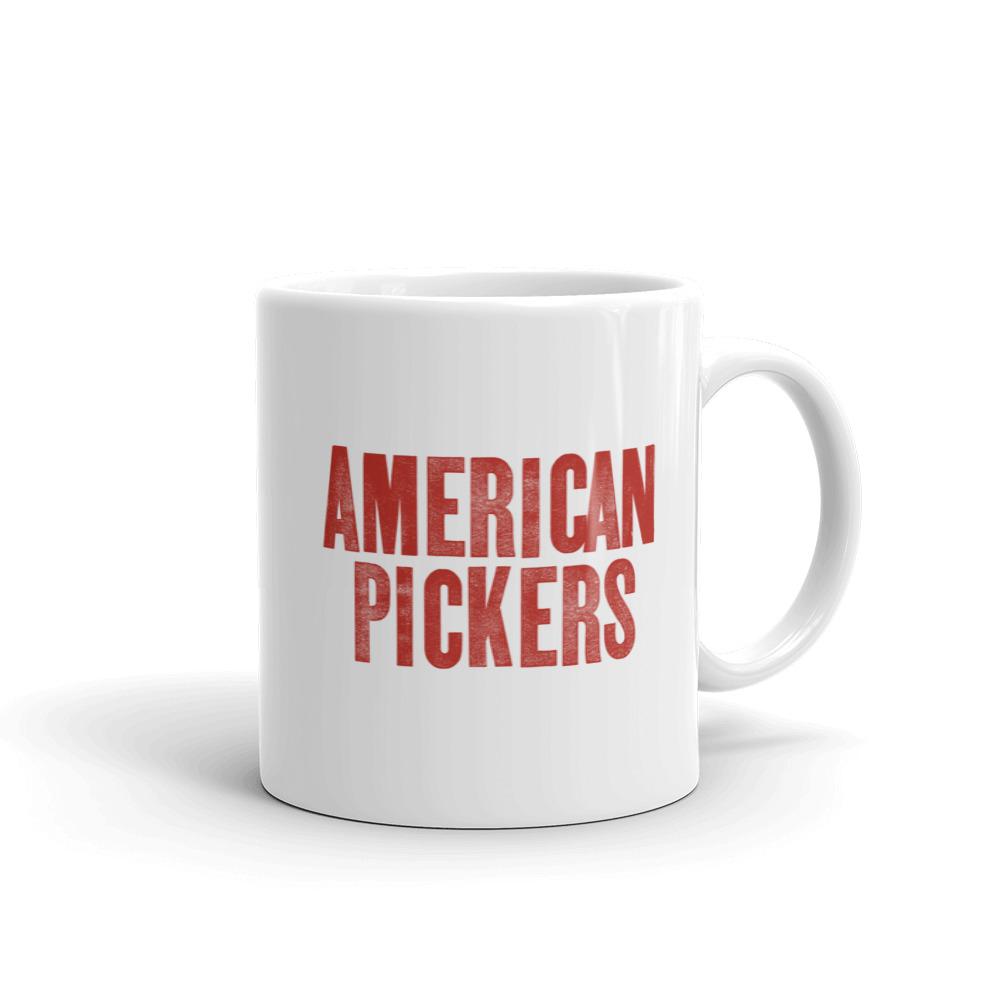 American Pickers Logo White Mug