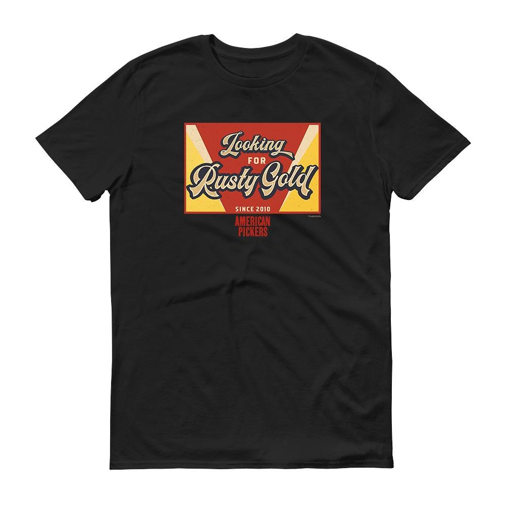 American Pickers Looking for Rusty Gold Men's Short Sleeve T-Shirt