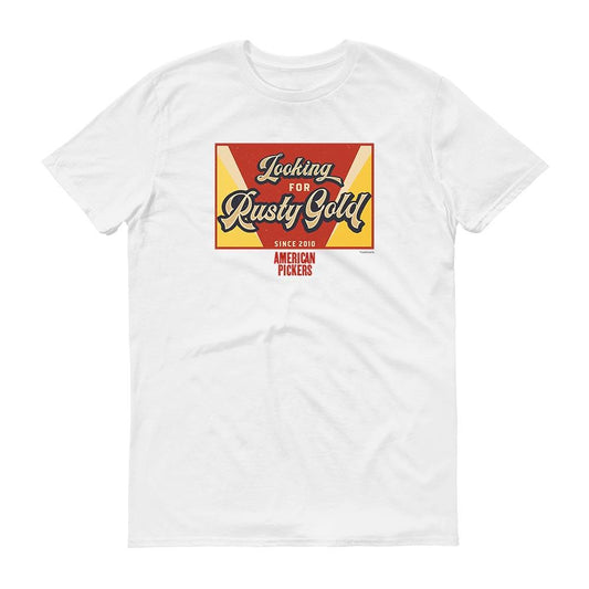American Pickers Looking for Rusty Gold Men's Short Sleeve T-Shirt