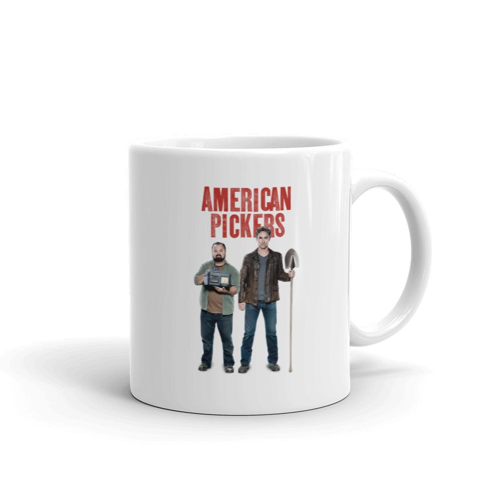 American Pickers Mike and Frank White Mug