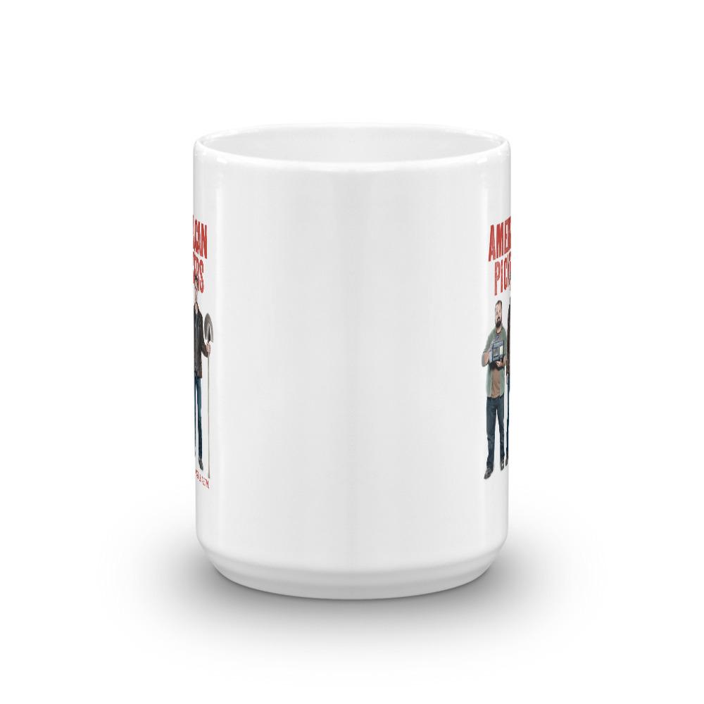 American Pickers Mike and Frank White Mug