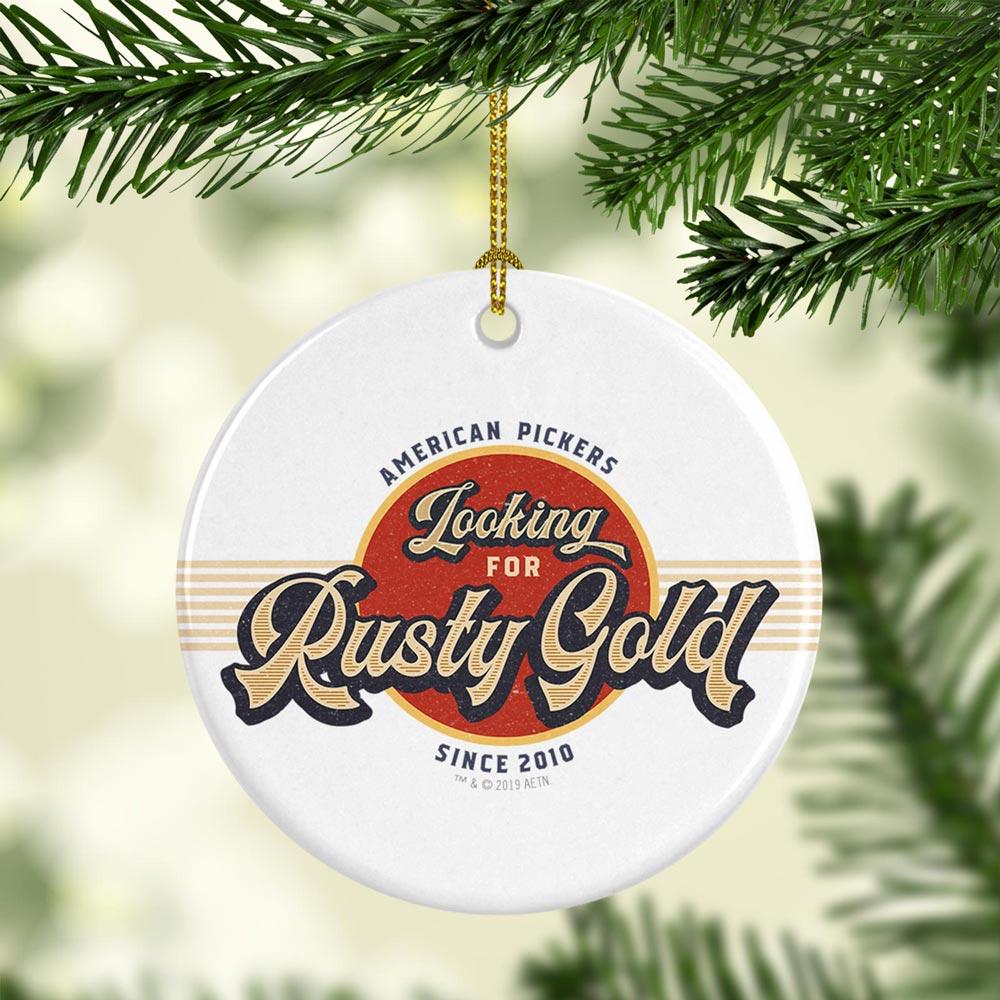 American Pickers Looking for Rusty Gold Double Sided-Ornament