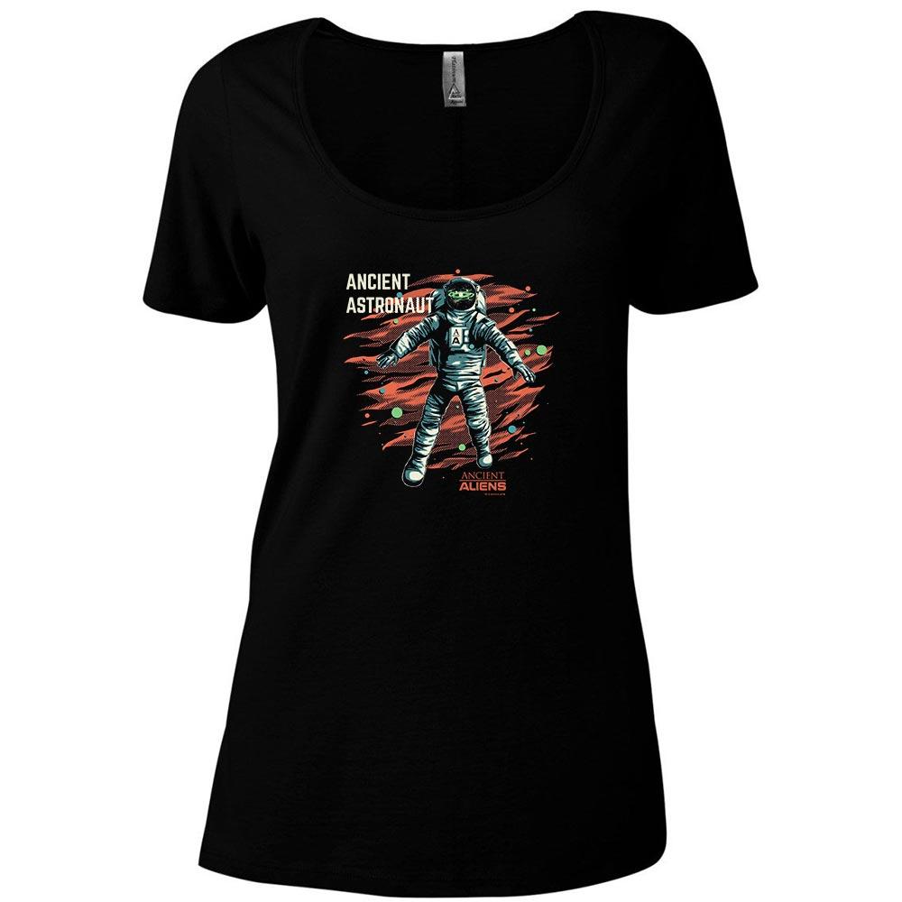 Ancient Aliens Astronaut Women's Relaxed Scoop Neck T-Shirt