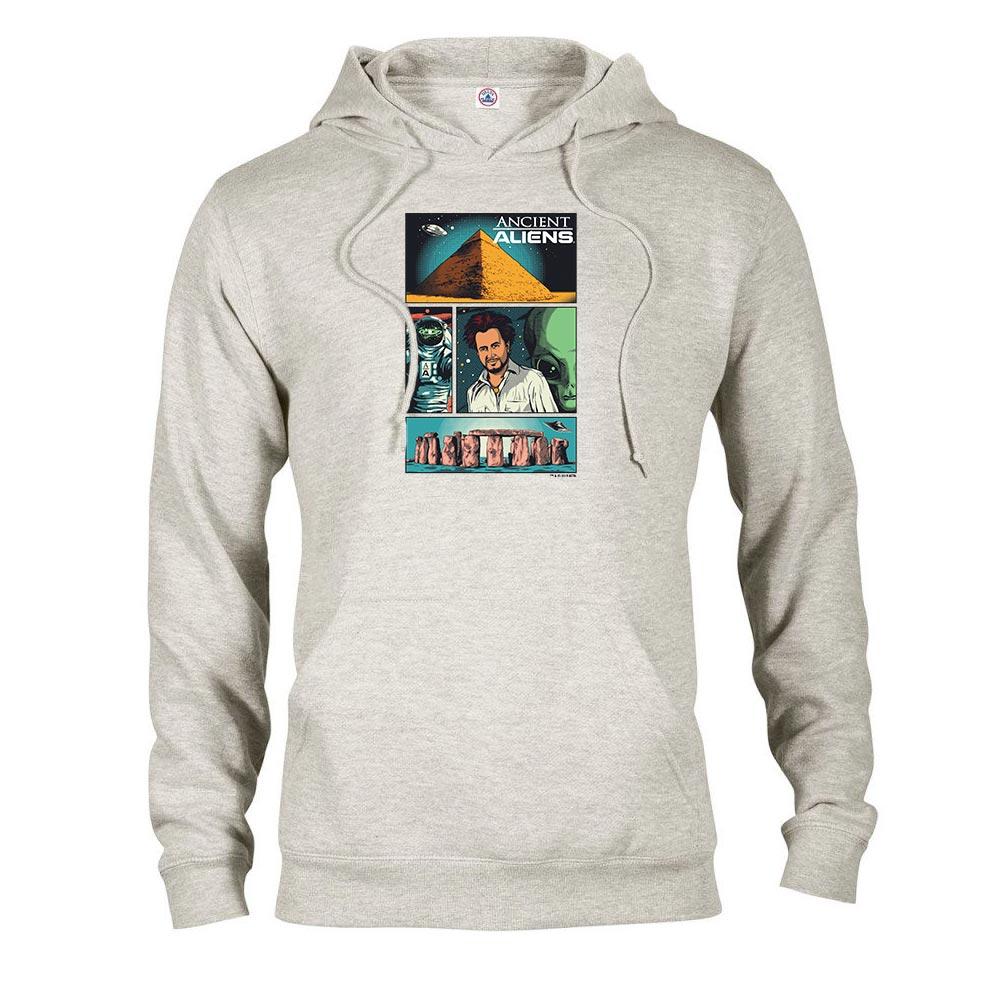 Ancient Aliens Comic Page Hooded Sweatshirt