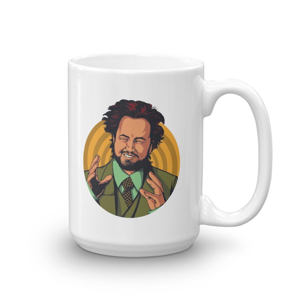 Ancient Aliens Giorgio White Mug