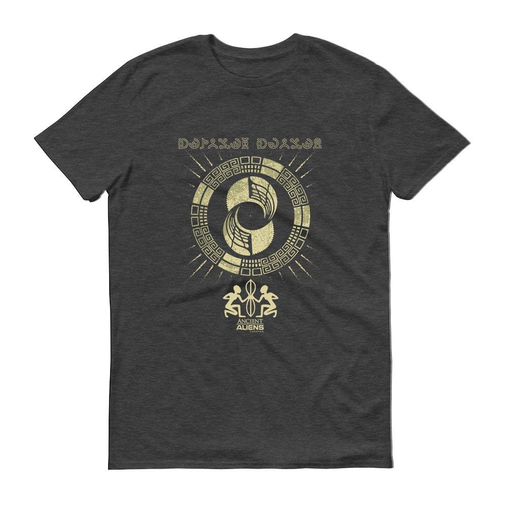 Ancient Aliens Glyphs Men's Short Sleeve T-Shirt