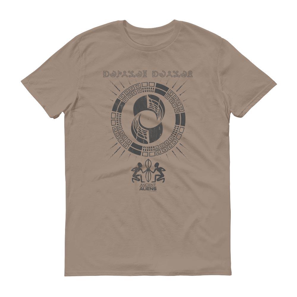 Ancient Aliens Glyphs Men's Short Sleeve T-Shirt