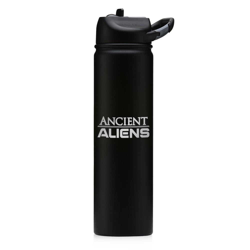 Ancient Aliens Logo Laser Engraved SIC Water Bottle