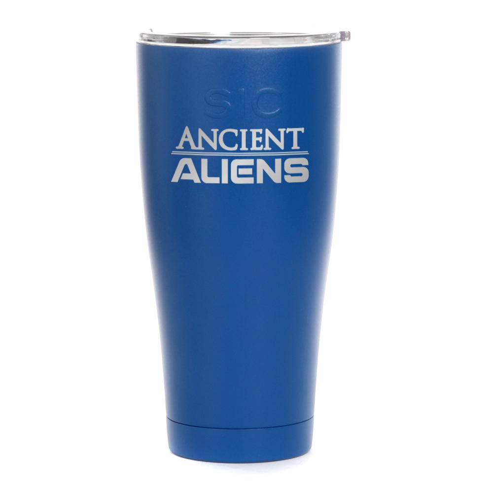 Ancient Aliens Logo Laser Engraved SIC Tumbler