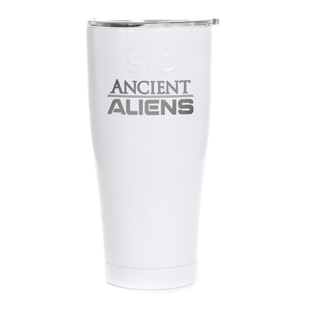 Ancient Aliens Logo Laser Engraved SIC Tumbler