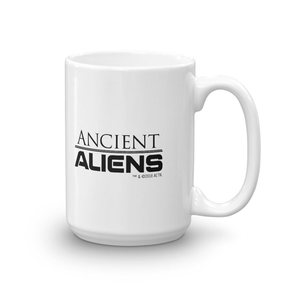 Ancient Aliens We Are Not Alone White Mug