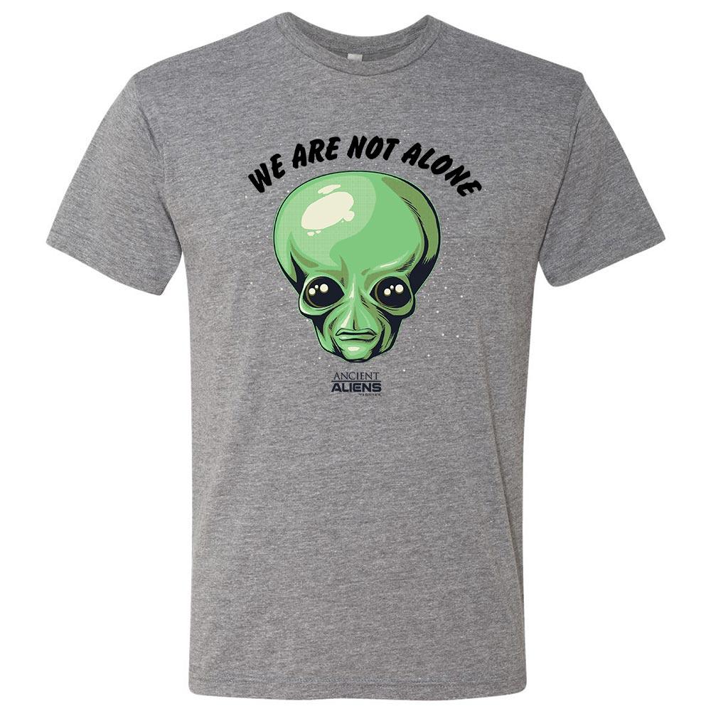 Ancient Aliens We are Not Alone Men's Tri-Blend Short Sleeve T-Shirt