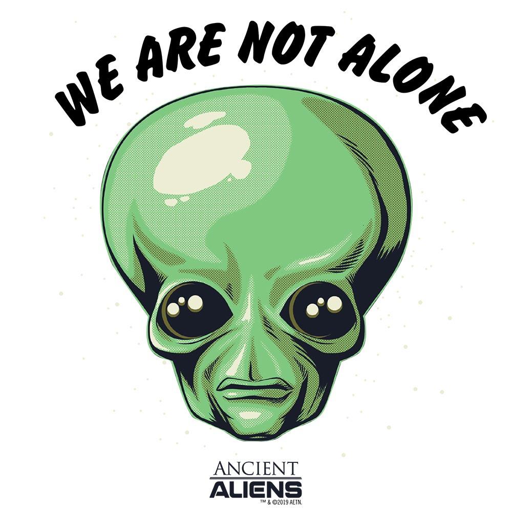 Ancient Aliens We are Not Alone Women's Tri-Blend Dolman T-Shirt