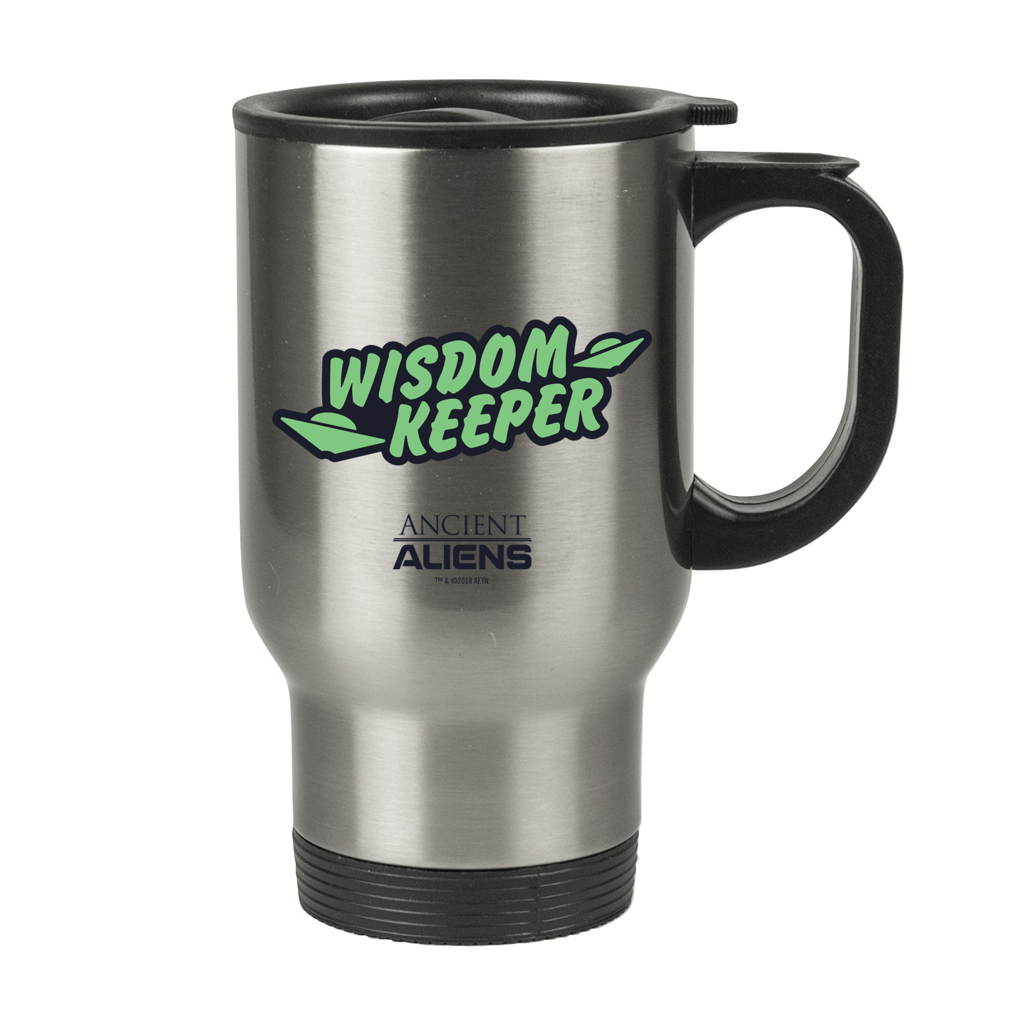Ancient Aliens Wisdom Keeper Stainless Steel Travel Mug