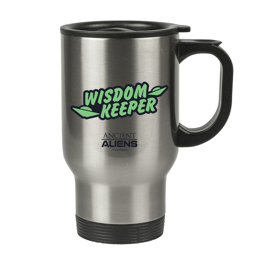 Ancient Aliens Wisdom Keeper Stainless Steel Travel Mug
