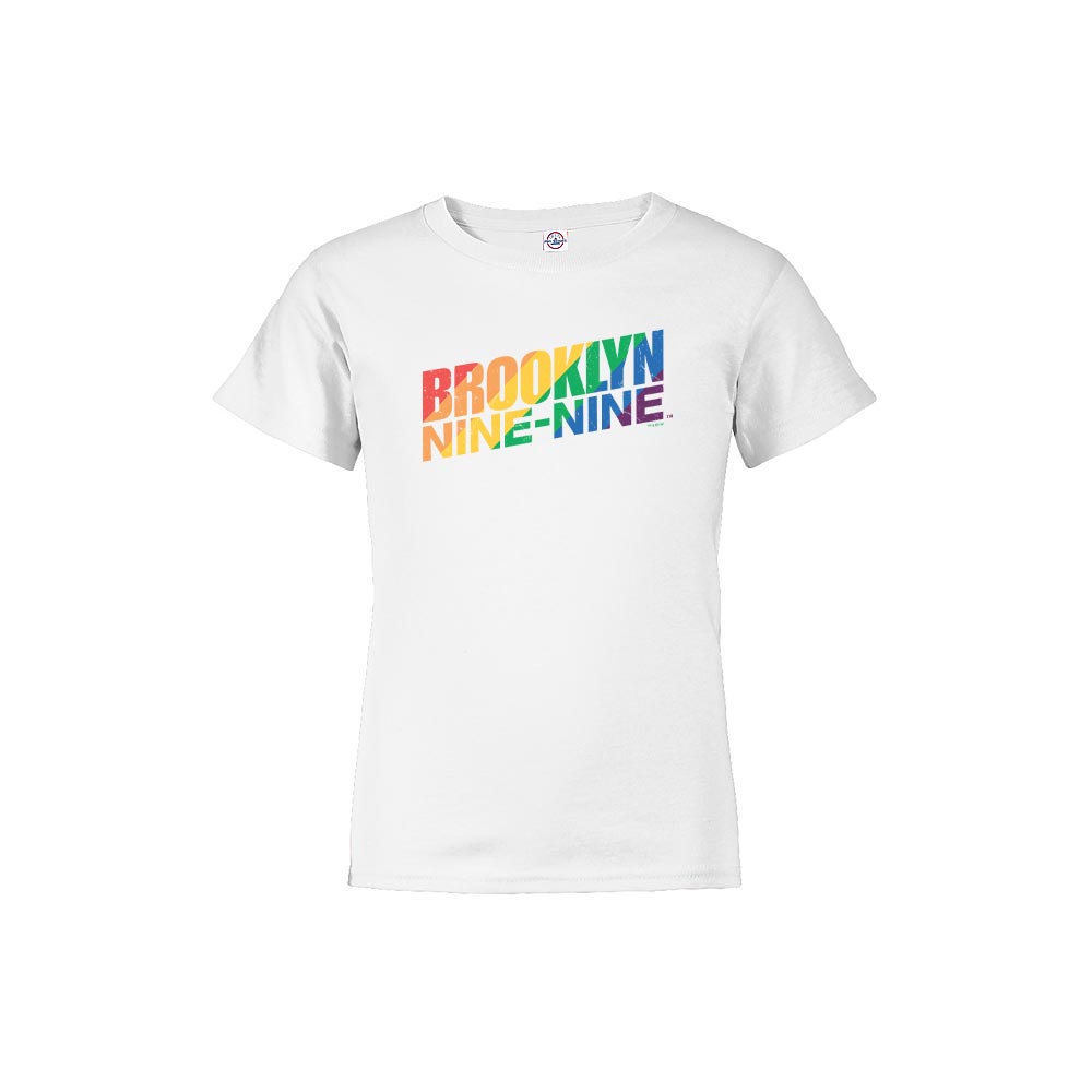 Brooklyn Nine-Nine Pride Kids Short Sleeve T-Shirt