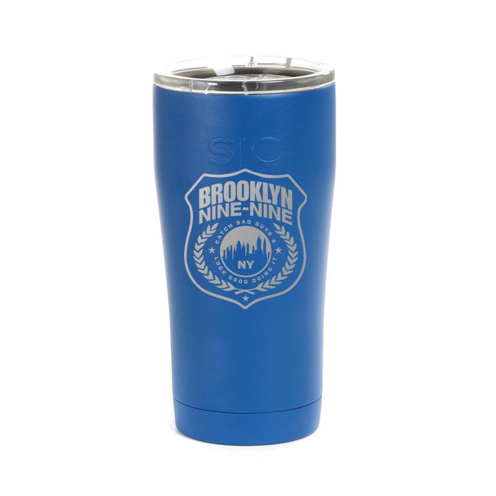 Brooklyn Nine-Nine Badge Laser Engraved SIC Tumbler