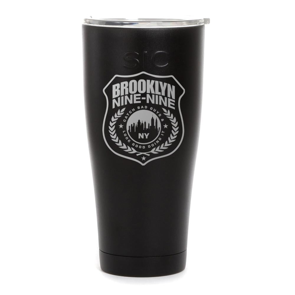 Brooklyn Nine-Nine Badge Laser Engraved SIC Tumbler