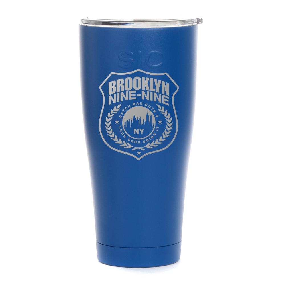 Brooklyn Nine-Nine Badge Laser Engraved SIC Tumbler