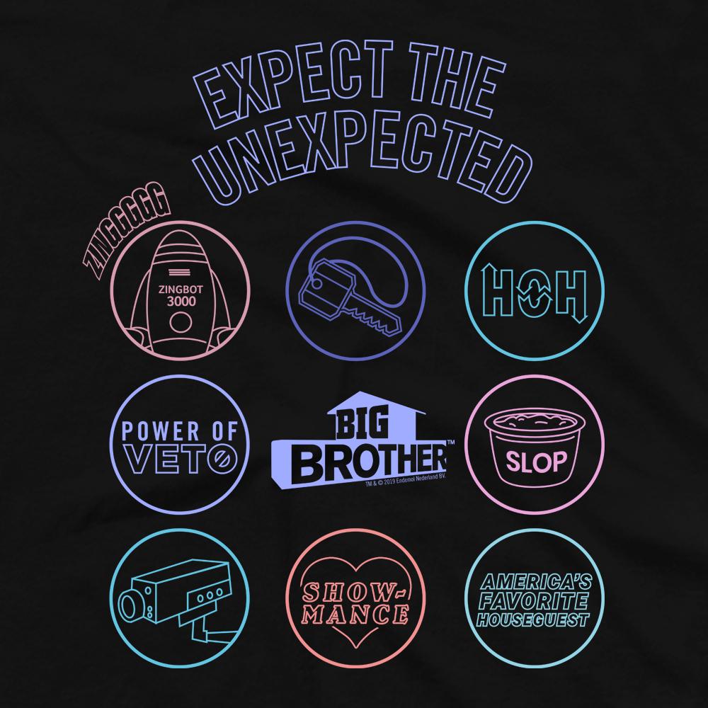 Big Brother Logo Mash Up Adult Short Sleeve T-Shirt