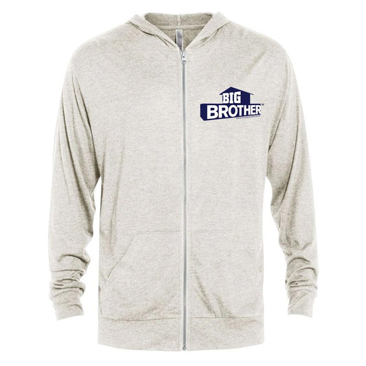 Big Brother Logo Tri-Blend Zip-Up Hooded Sweatshirt