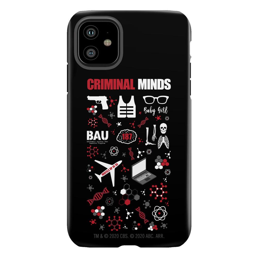 Criminal Minds Icon Mashup Tough Phone Case | Official CBS Entertainment Store