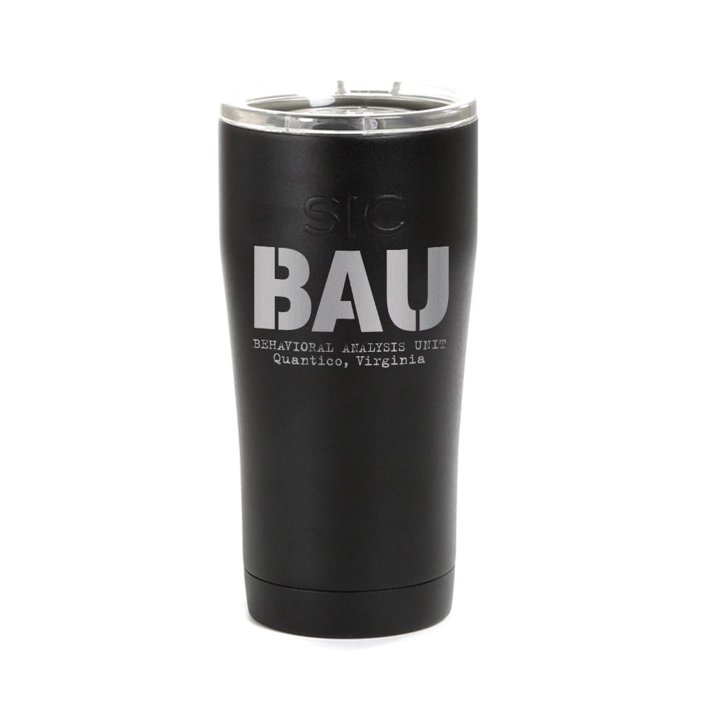 Criminal Minds BAU Laser Engraved SIC Tumbler | Official CBS Entertainment Store