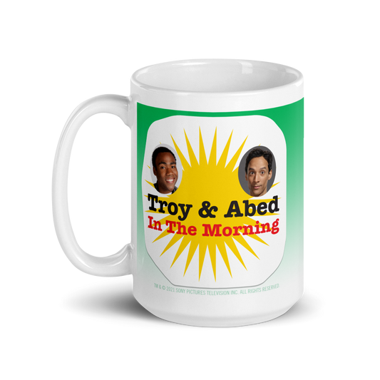 Community Troy & Abed in the Morning White Mug