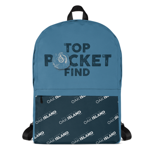 The Curse of Oak Island Top Pocket Premium Backpack