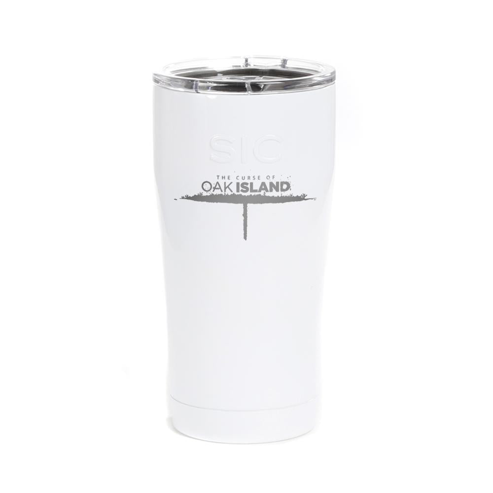 The Curse of Oak Island Logo Laser Engraved SIC Tumbler