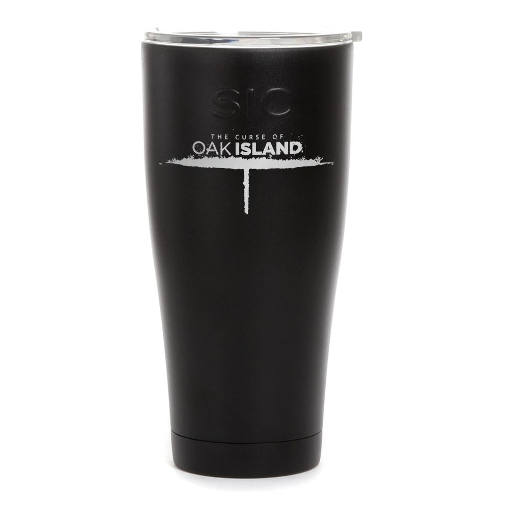 The Curse of Oak Island Logo Laser Engraved SIC Tumbler