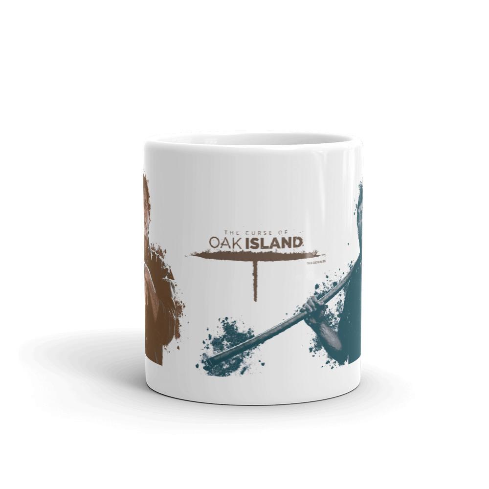The Curse of Oak Island Rick and Marty White Mug