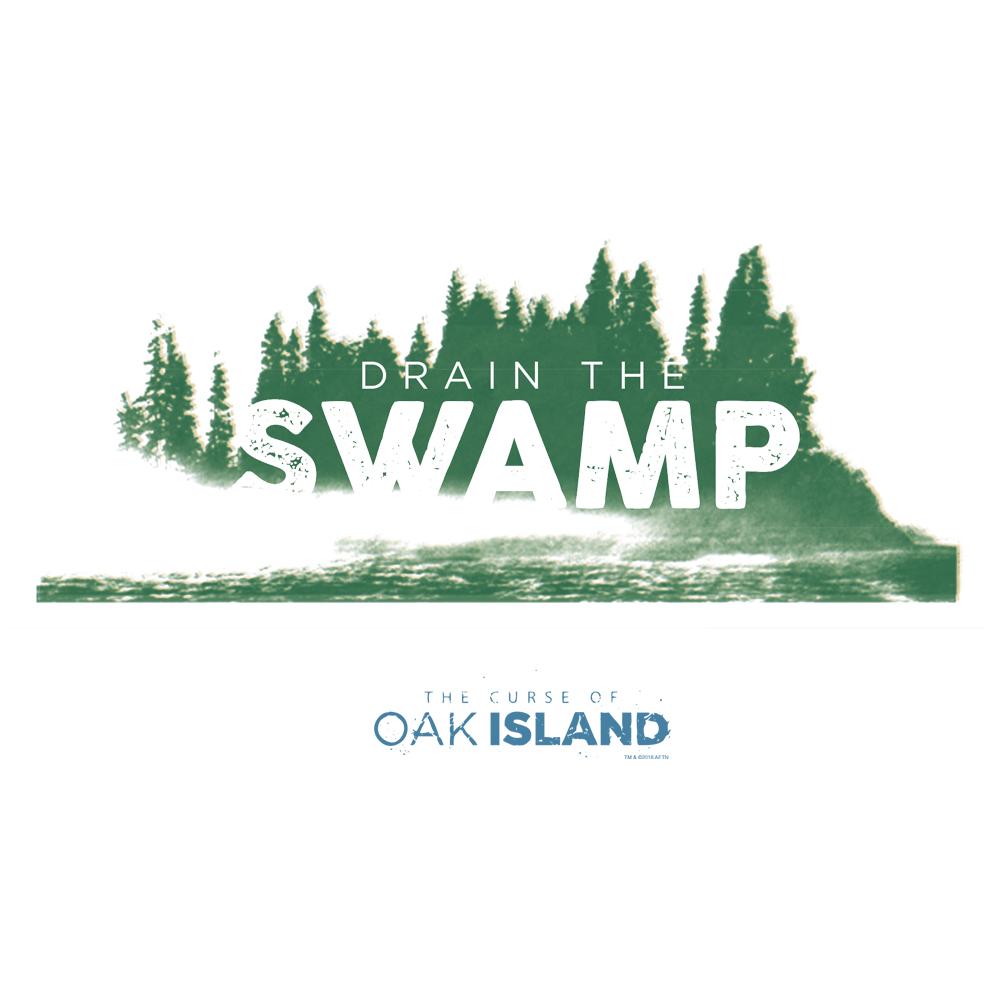 The Curse of Oak Island Drain the Swamp Men's Short Sleeve T-Shirt