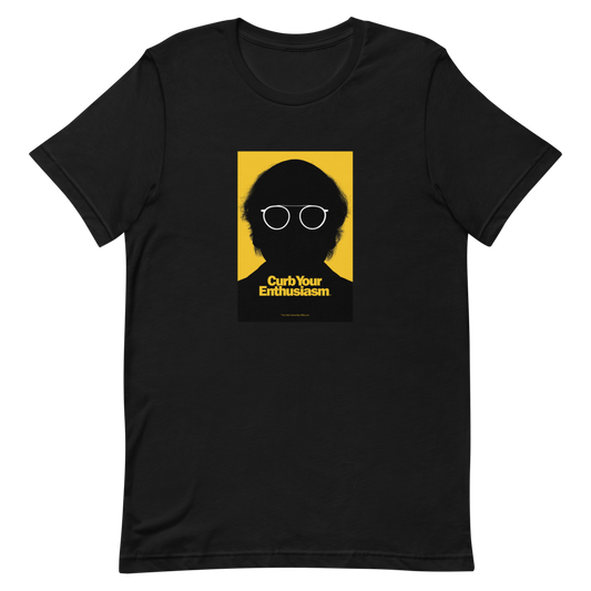 Curb Your Enthusiasm Larry's Silhouette Adult Short Sleeve T-Shirt