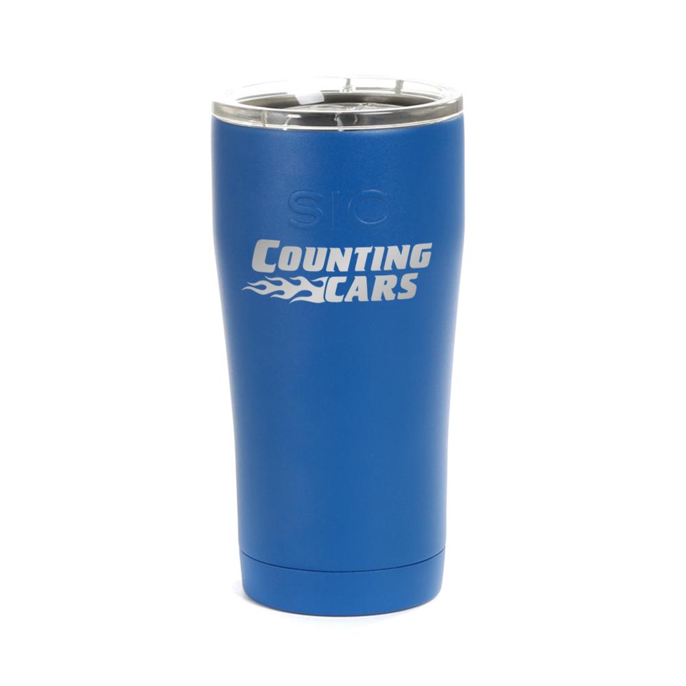 Counting Cars Logo Laser Engraved SIC Tumbler