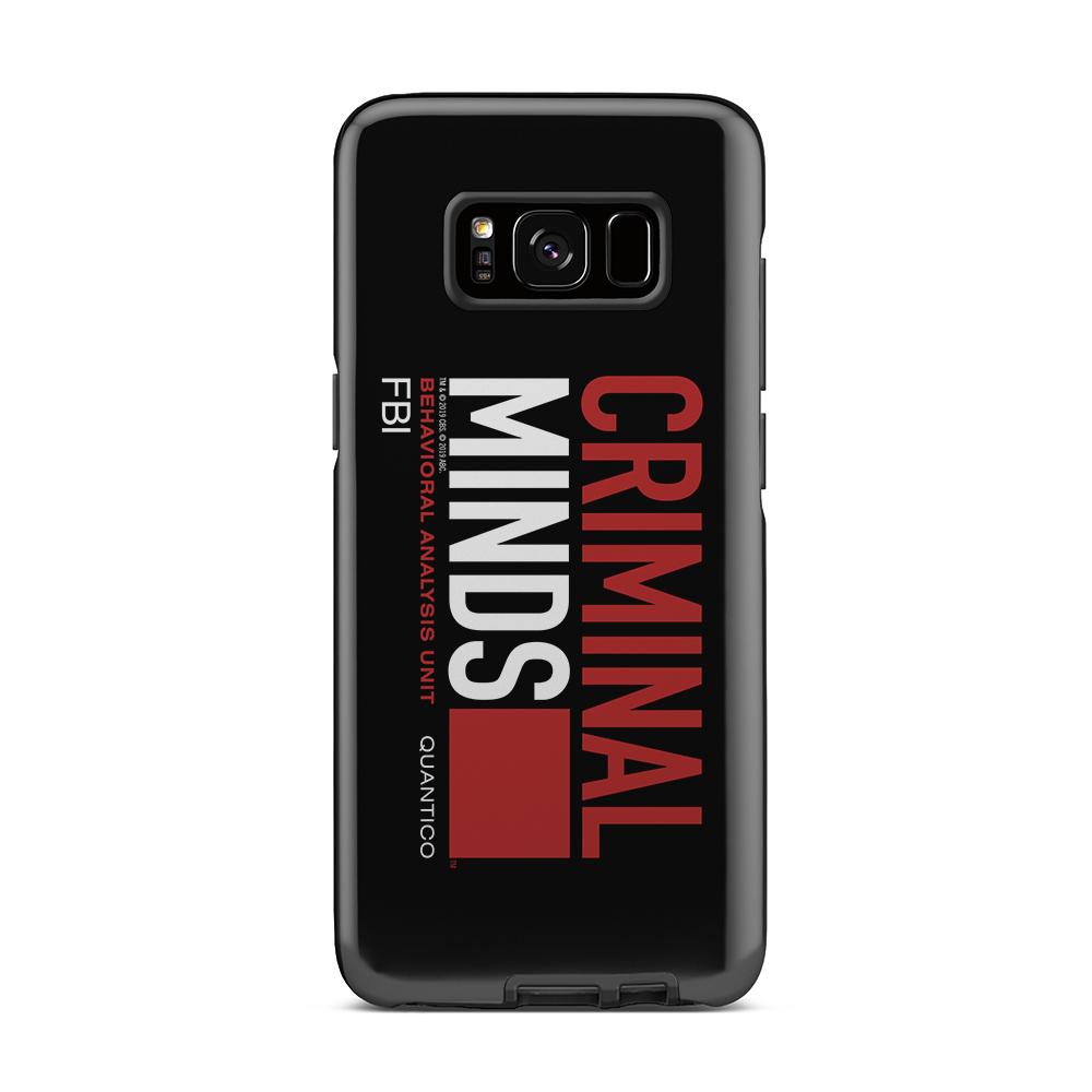 Criminal Minds BAU Quantico Tough Phone Case | Official CBS Entertainment Store